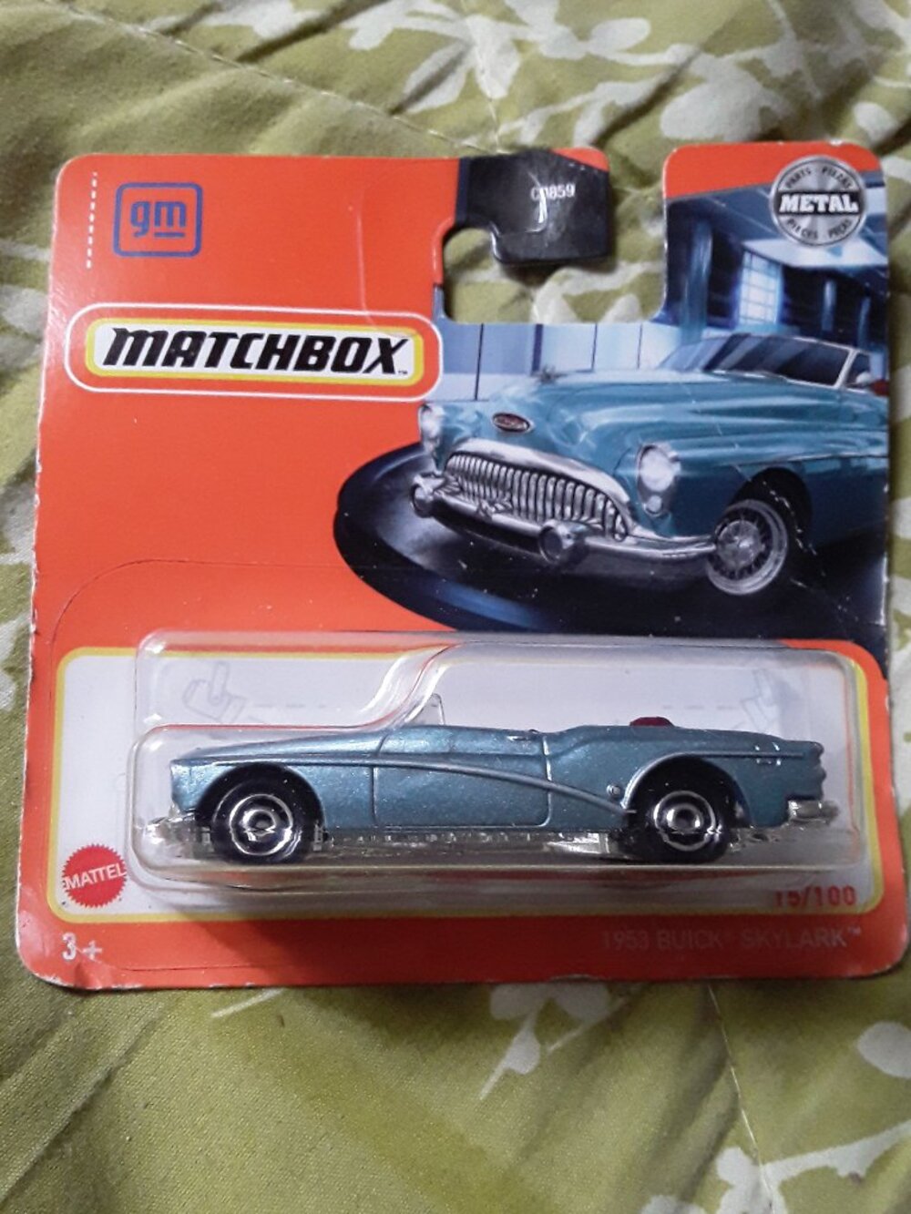 Matchbox 1953 Buick Skylark Blue Classic Beautiful Cars
